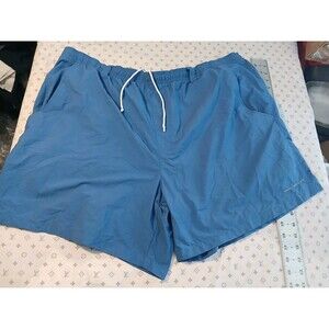 Columbia PFG Cargo Swim Shorts Men XL Blue Omni Shade Fishing Trunks